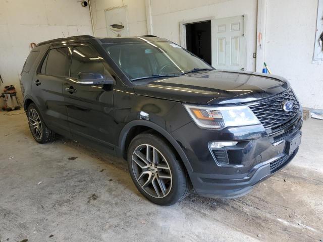 1FM5K8GT3JGB49294 - 2018 FORD EXPLORER SPORT BLACK photo 4