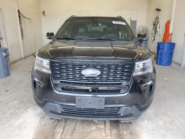 1FM5K8GT3JGB49294 - 2018 FORD EXPLORER SPORT BLACK photo 5