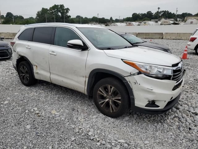 5TDJKRFH6GS297346 - 2016 TOYOTA HIGHLANDER XLE 白色 照片 4