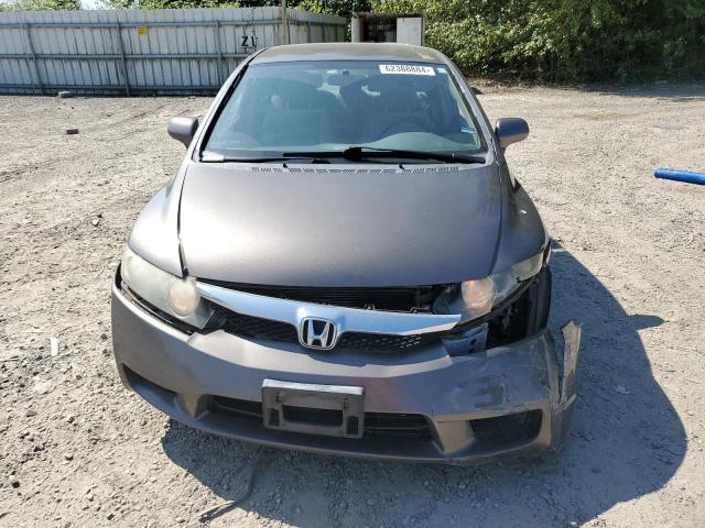 19XFA1F54AE069296 - 2010 HONDA CIVIC LX GRAY photo 5