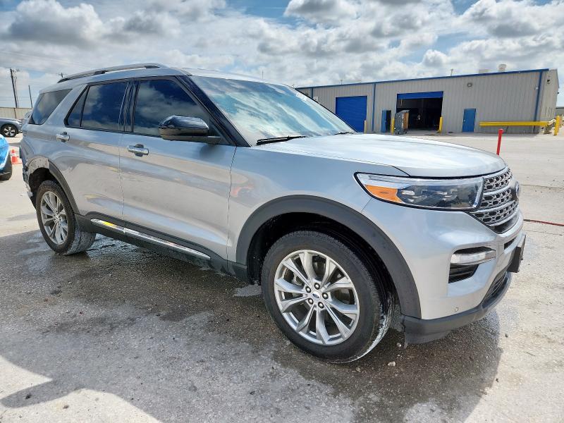 1FMSK8FH3PGA57255 - 2023 FORD EXPLORER LIMITED SILVER photo 4