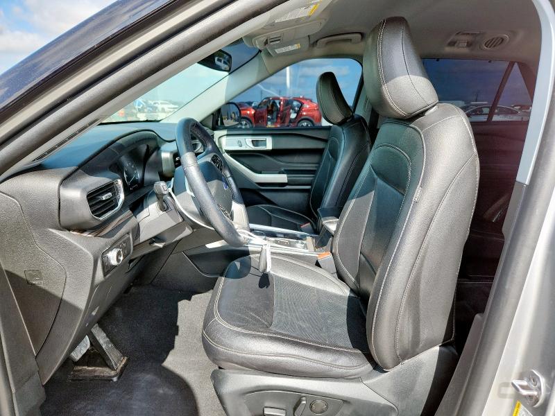 1FMSK8FH3PGA57255 - 2023 FORD EXPLORER LIMITED SILVER photo 7