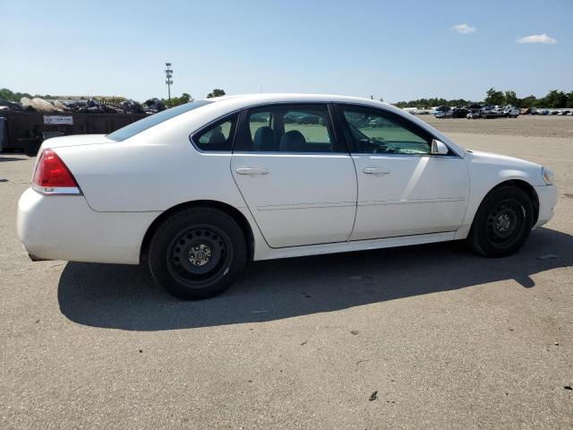 2G1WD5E31E1186506 - 2014 CHEVROLET IMPALA LIM POLICE WHITE photo 3