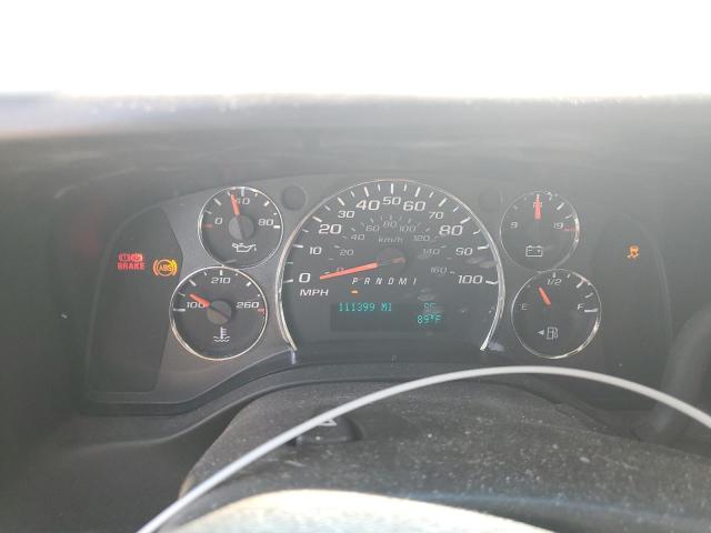 1GCWGFCA1B1175142 - 2011 CHEVROLET EXPRESS G2 SILVER photo 9