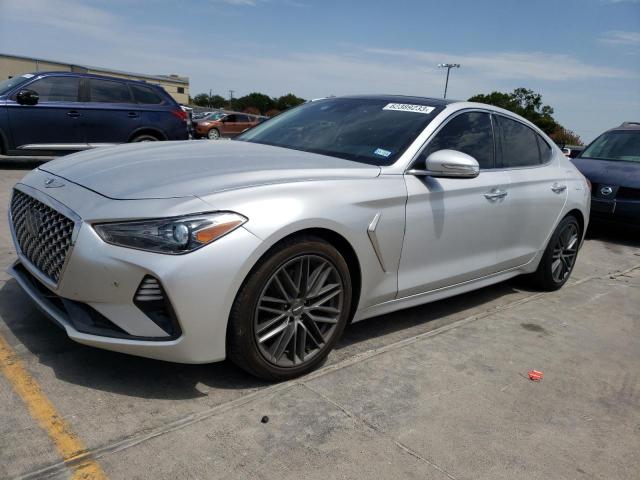 KMTG34LA2KU031636 - 2019 GENESIS G70 ELITE SILVER photo 1