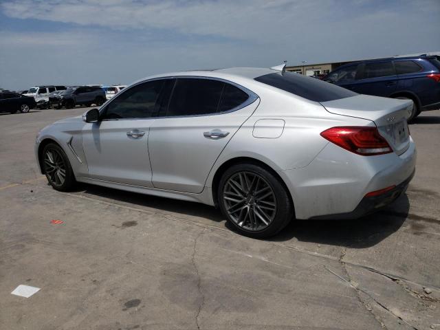 KMTG34LA2KU031636 - 2019 GENESIS G70 ELITE SILVER photo 2