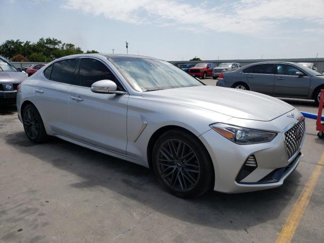 KMTG34LA2KU031636 - 2019 GENESIS G70 ELITE SILVER photo 4