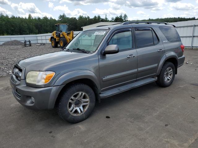 5TDBT48A55S251881 - 2005 TOYOTA SEQUOIA LIMITED SILVER photo 1