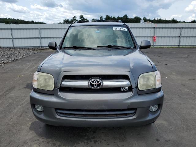 5TDBT48A55S251881 - 2005 TOYOTA SEQUOIA LIMITED SILVER photo 5