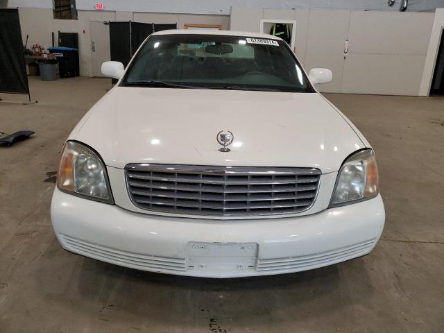 1G6KD54Y12U101783 - 2002 CADILLAC DEVILLE WHITE photo 5