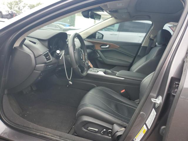 19UUB5F40MA012783 - 2021 ACURA TLX TECHNOLOGY GRAY photo 7