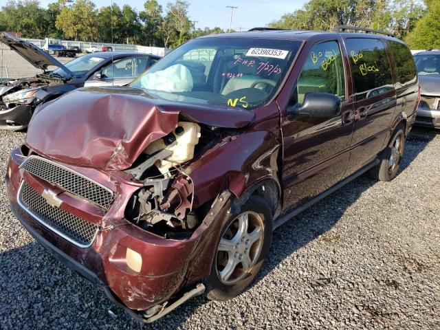 1GNDV33L16D172072 - 2006 CHEVROLET UPLANDER LT MAROON photo 1