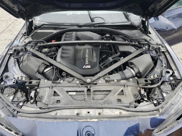 WBS43AY00NFM14007 - 2022 BMW M3 COMPETITION BLUE photo 11