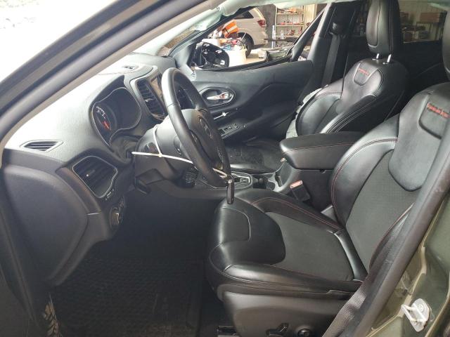 1C4PJMBX8LD652276 - 2020 JEEP CHEROKEE TRAILHAWK GREEN photo 7