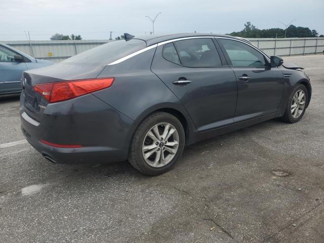 KNAGN4A67B5165105 - 2011 KIA OPTIMA EX GRAY photo 3