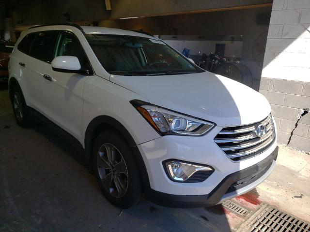 KM8SM4HF9GU135005 - 2016 HYUNDAI SANTA FE SE WHITE photo 1