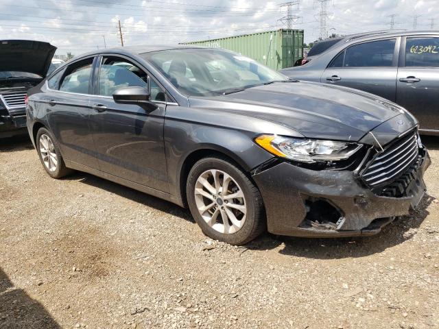 3FA6P0HD2LR191671 - 2020 FORD FUSION SE GRAY photo 4