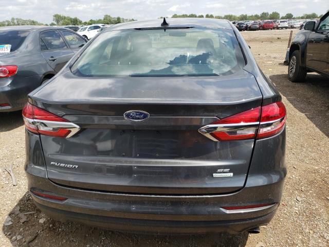 3FA6P0HD2LR191671 - 2020 FORD FUSION SE GRAY photo 6