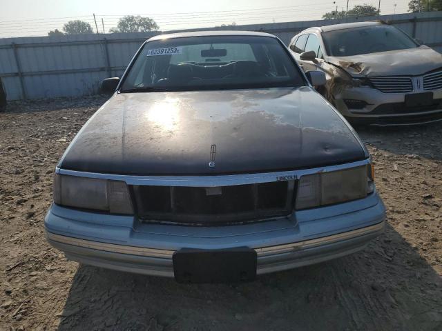 1LNCM9743LY756678 - 1990 LINCOLN CONTINENTA BLUE photo 5