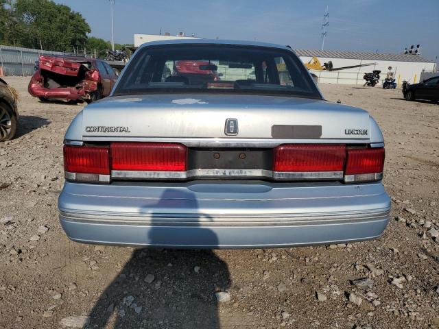1LNCM9743LY756678 - 1990 LINCOLN CONTINENTA BLUE photo 6