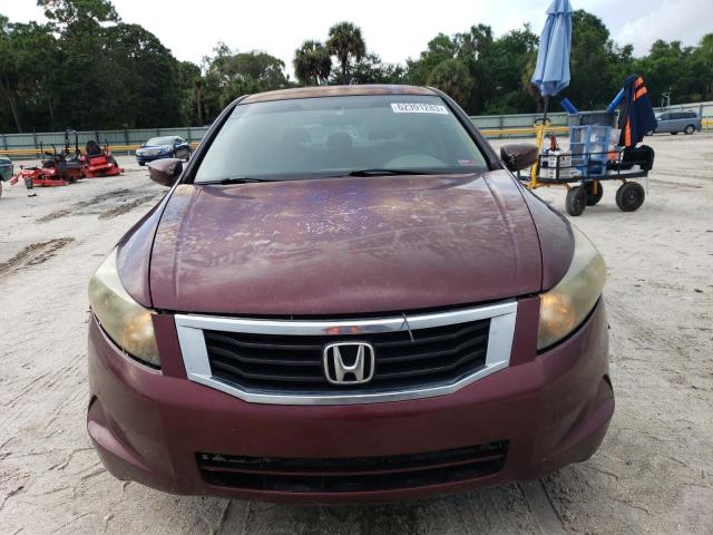 1HGCP2F37AA145622 - 2010 HONDA ACCORD LX RED photo 5