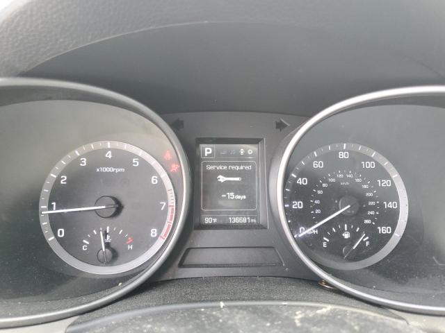 5NMZT3LBXJH066280 - 2018 HYUNDAI SANTA FE S BLACK photo 9