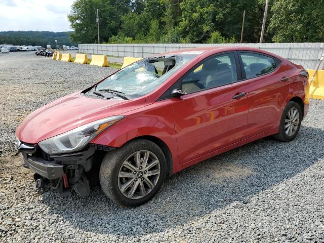 KMHDH4AE9EU175452 - 2014 HYUNDAI ELANTRA SE RED photo 1