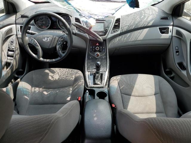 KMHDH4AE9EU175452 - 2014 HYUNDAI ELANTRA SE RED photo 8