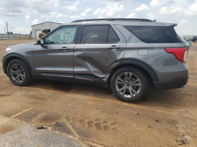 1FMSK7DH4PGB53425 - 2023 FORD EXPLORER XLT GRAY photo 2