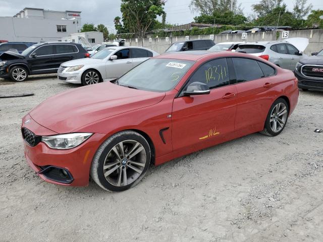 WBA4A5C54FG052487 - 2015 BMW 428 I GRAN COUPE RED photo 1