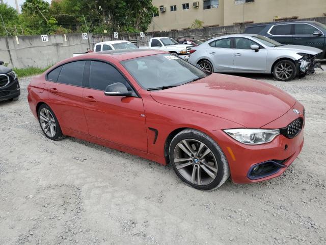 WBA4A5C54FG052487 - 2015 BMW 428 I GRAN COUPE RED photo 4