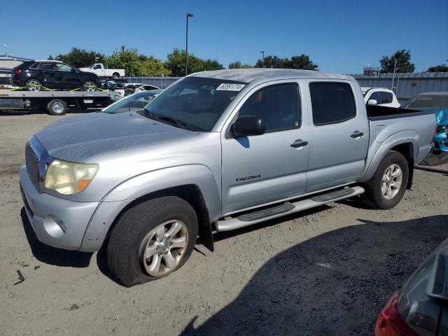 5TEJU62N75Z129932 - 2005 TOYOTA TACOMA DOUBLE CAB PRERUNNER SILVER photo 1