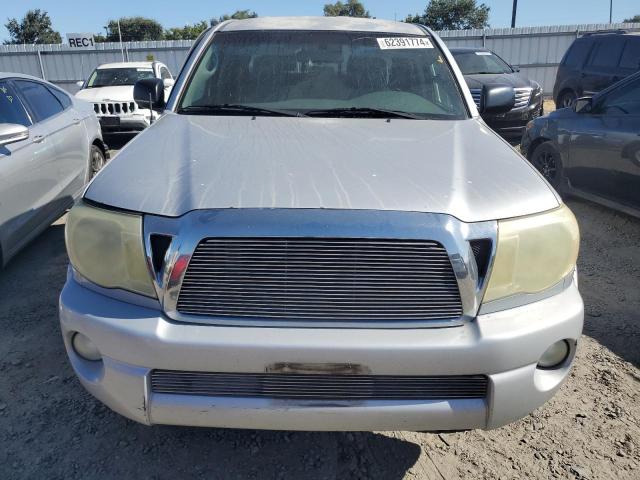 5TEJU62N75Z129932 - 2005 TOYOTA TACOMA DOUBLE CAB PRERUNNER SILVER photo 5