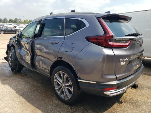 7FART6H93LE002274 - 2020 HONDA CR-V TOURING GRAY photo 2