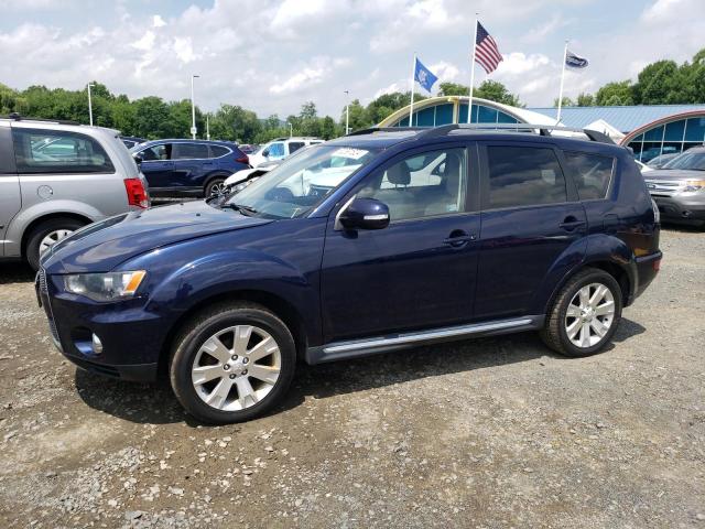 JA4JT3AW6DU001811 - 2013 MITSUBISHI OUTLANDER SE BLUE photo 1