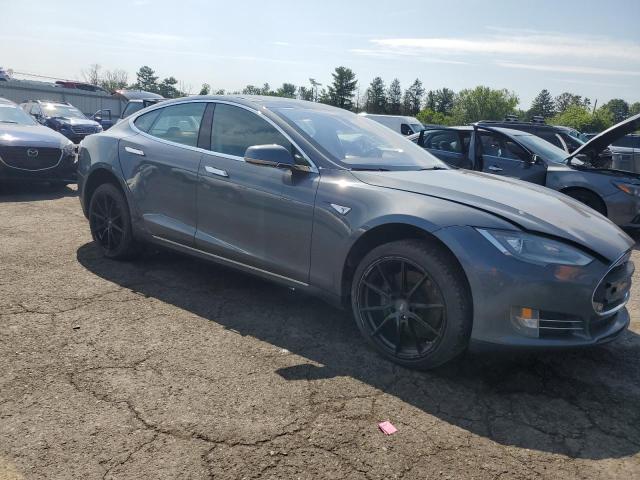 5YJSA1CP5DFP05260 - 2013 TESLA MODEL S 灰色 照片 4