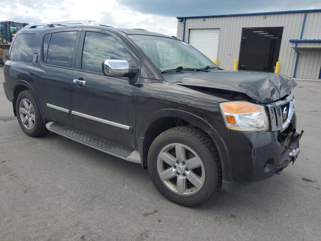 5N1AA0NE8BN618917 - 2011 NISSAN ARMADA PLATINUM BLACK photo 4