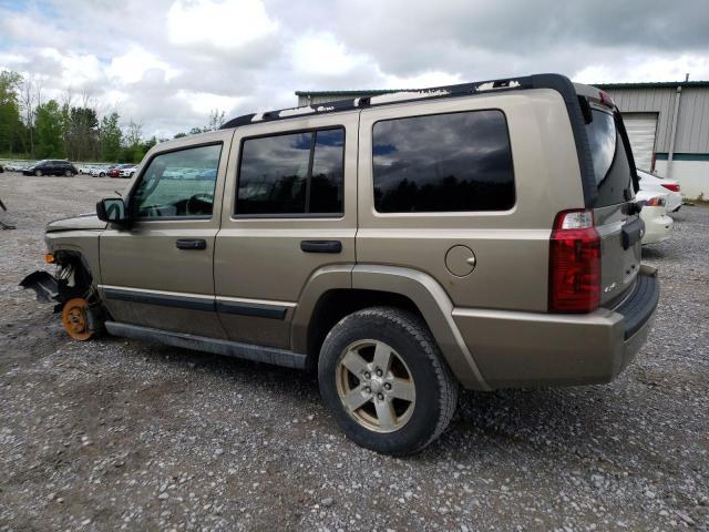 1J8HG48K16C270916 - 2006 JEEP COMMANDER 棕色 照片 2