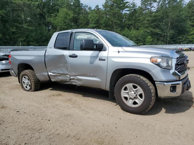 5TFUY5F16KX863631 - 2019 TOYOTA TUNDRA DOUBLE CAB SR/SR5 SILVER photo 4