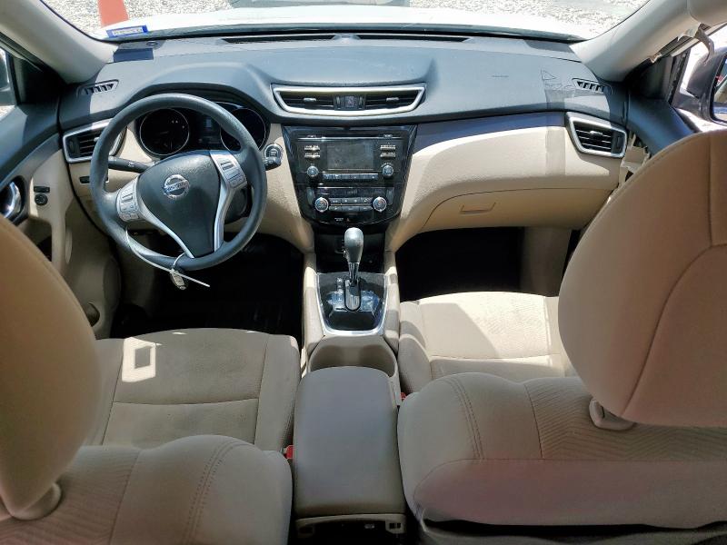 KNMAT2MT5GP644672 - 2016 NISSAN ROGUE S თეთრი ფოტო 8