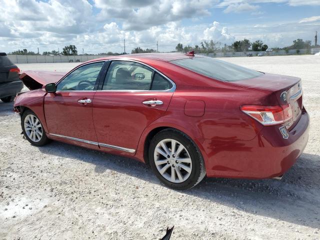 JTHBK1EG0A2360131 - 2010 LEXUS ES 350 RED photo 2