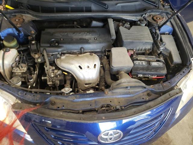 4T4BE46K79R134876 - 2009 TOYOTA CAMRY BASE BLUE photo 11
