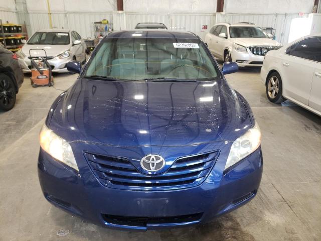 4T4BE46K79R134876 - 2009 TOYOTA CAMRY BASE BLUE photo 5