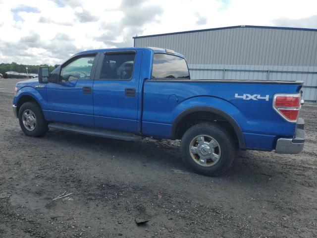 1FTFW1EV5AFC32062 - 2010 FORD F150 SUPERCREW BLUE photo 2