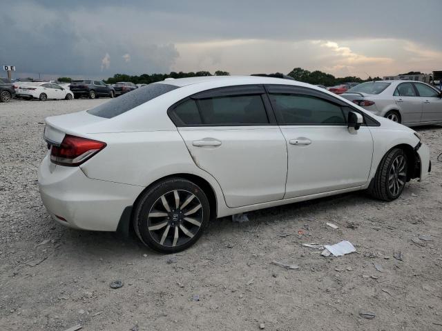 19XFB2F98EE011879 - 2014 HONDA CIVIC EXL WHITE photo 3