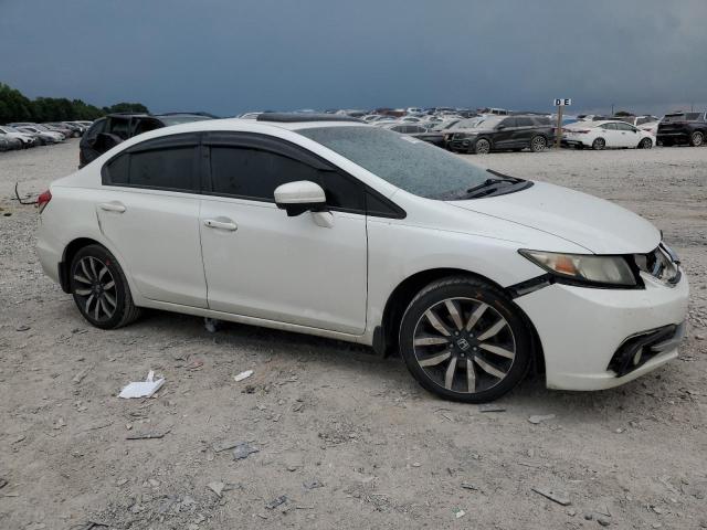 19XFB2F98EE011879 - 2014 HONDA CIVIC EXL WHITE photo 4