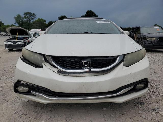 19XFB2F98EE011879 - 2014 HONDA CIVIC EXL WHITE photo 5