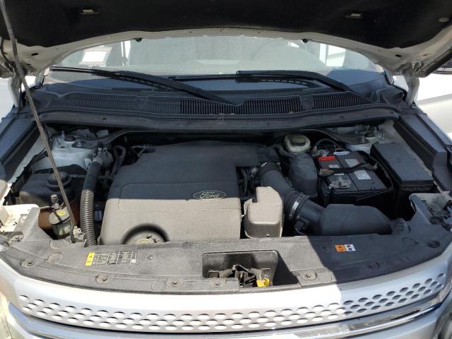 1FM5K7D85EGC13111 - 2014 FORD EXPLORER XLT WHITE photo 12