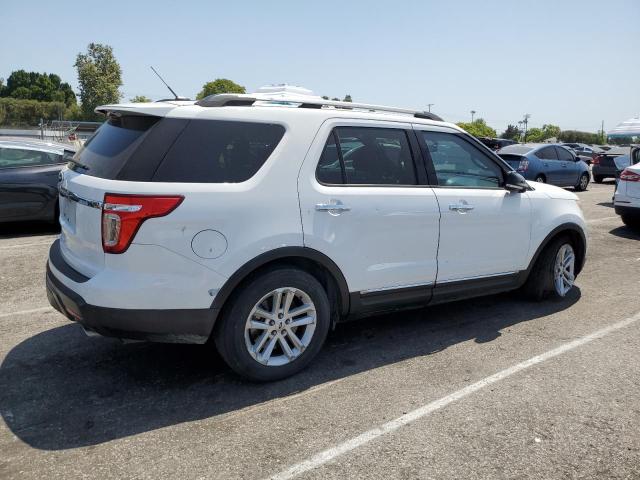 1FM5K7D85EGC13111 - 2014 FORD EXPLORER XLT WHITE photo 3
