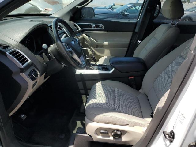 1FM5K7D85EGC13111 - 2014 FORD EXPLORER XLT WHITE photo 7